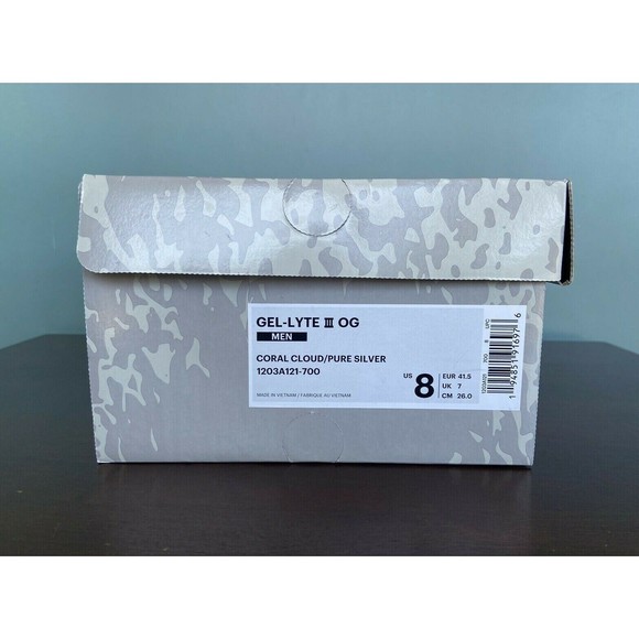 Asics x Concepts Gel Lyte 3 "Otoro" Coral Pink Men's Size 8 1203A121-700 - Picture 12 of 12